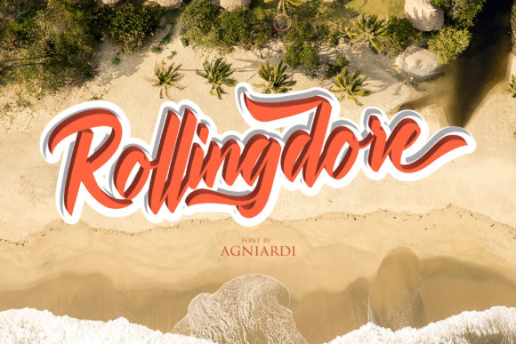 Rollingdore Font Poster 1