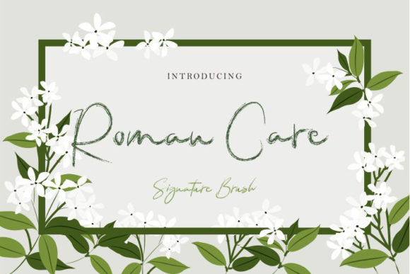 Roman Care Font