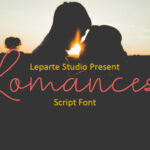 Romances Font Poster 7