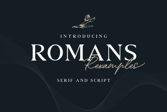 Romans Rexamples Duo Font Poster 1