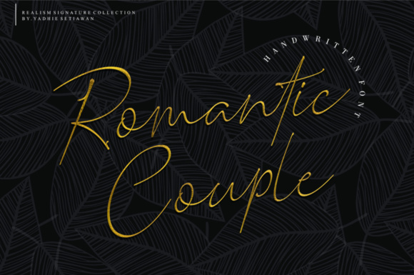 Romantic Couple Font