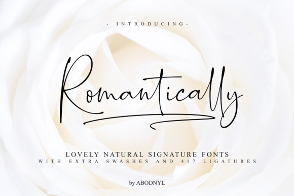 Romantically Font