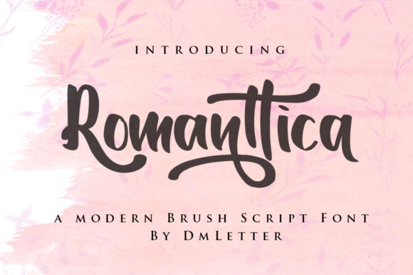 Romanttica Font