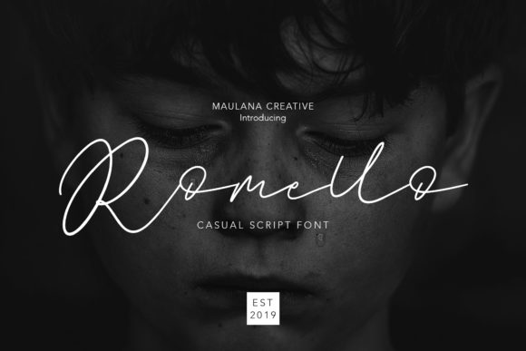 Romello Font Poster 1