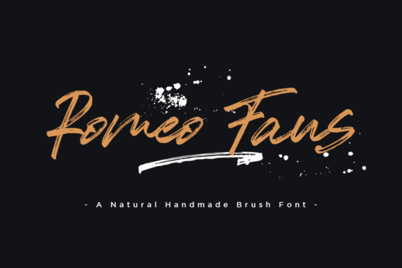 Romeo Fans Font Poster 1