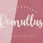 Romullus Font Poster 1