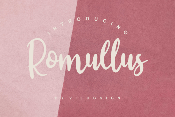 Romullus Font Poster 1