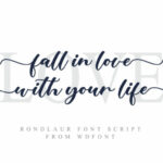 Rondlaur Font Poster 3
