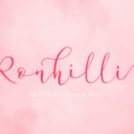 Ronhilli Font Poster 1