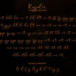 Roommates Script Font Poster 12