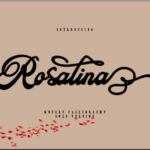 Rosalina Font Poster 1