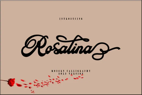 Rosalina Font Rosalina Font Poster 1