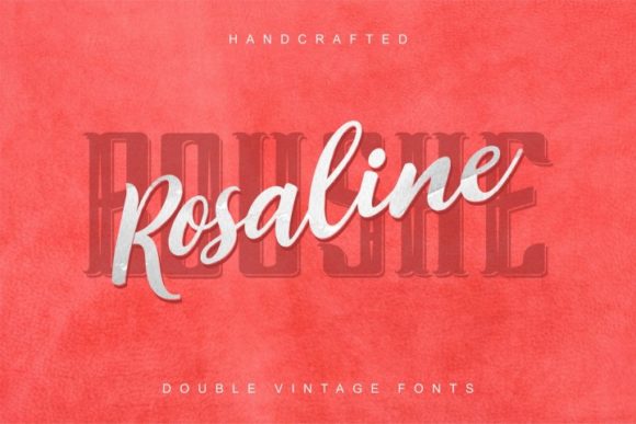 Rosalina Boushe Duo Font Poster 1