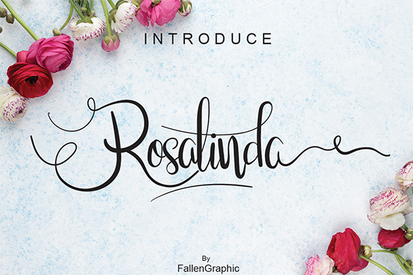 Rosalinda Script Font