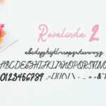 Rosalinda Trio Font Poster 6