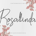 Rosallinda Font Poster 1