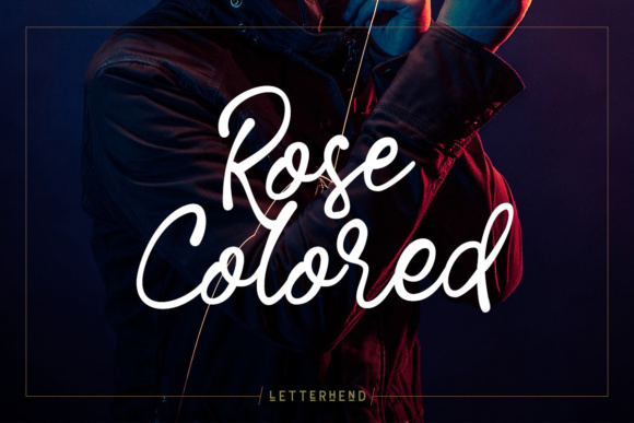 Rose Colored Script Font