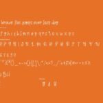 Rose Hips Font Poster 6