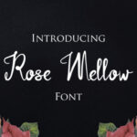 Rose Mellow Font Poster 1