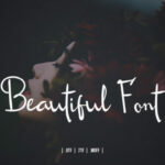 Roseline Script Font Poster 2