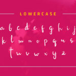 Roseline Script Font Poster 6
