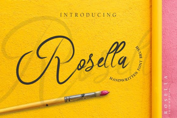 Rosella Font Poster 1