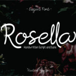 Rosella Font Poster 1