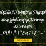 Rosemary Font Poster 2