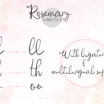 Rosemary Script Font Poster 11