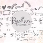 Rosemary Script Font Poster 9