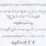 Rosette Font Poster 2