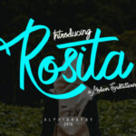 Rosita Font Poster 1