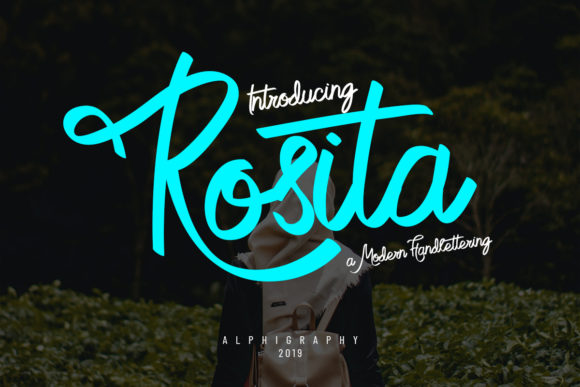 Rosita Font Poster 1