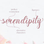 Rosita Script Font Poster 10