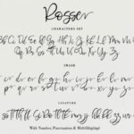 Rosse Font Poster 7