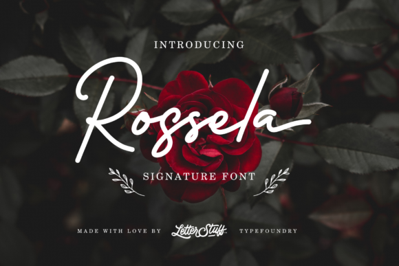 Rossela Font Poster 1