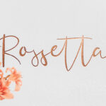 Rossetta Font Poster 1