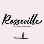 Rosseville Font Poster 1