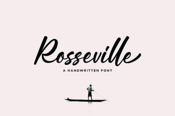 Rosseville Font Poster 1
