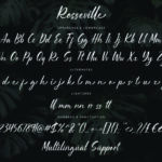 Rosseville Font Poster 6