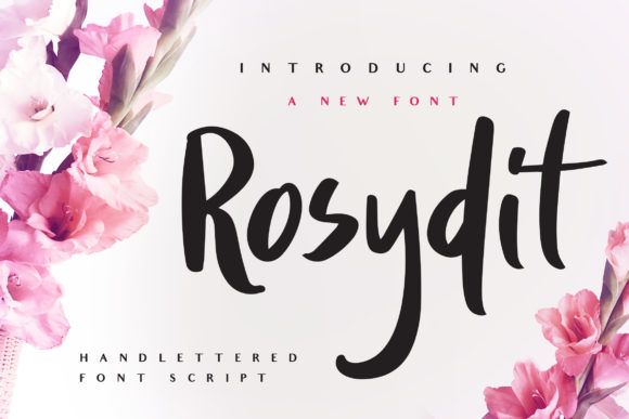 Rosydit Font Poster 1