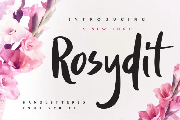 Rosydit Font Poster 1