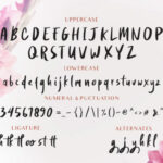 Rosydit Font Poster 5