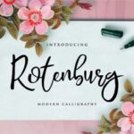 Rotenburg Font Poster 1