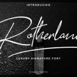 Rotherland Font Poster 1