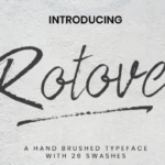Rotove Font Poster 1