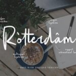Rotterdam Font Poster 3
