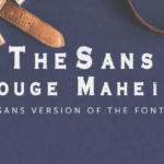 Rouge Maheira Font Poster 4
