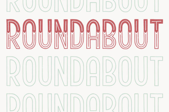 Roundabout Font