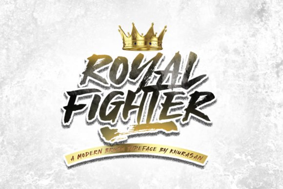 Royal Fighter Font Poster 1